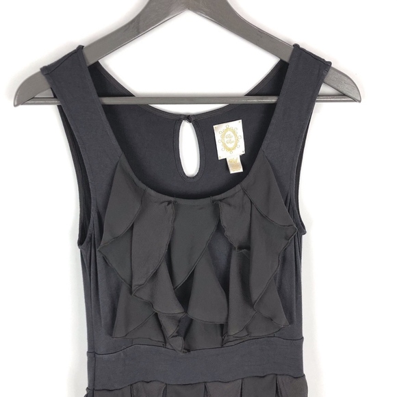 Anthropologie Dresses Anthropologie Ric Rac Rising Vapor Ruffled Dress Poshmark